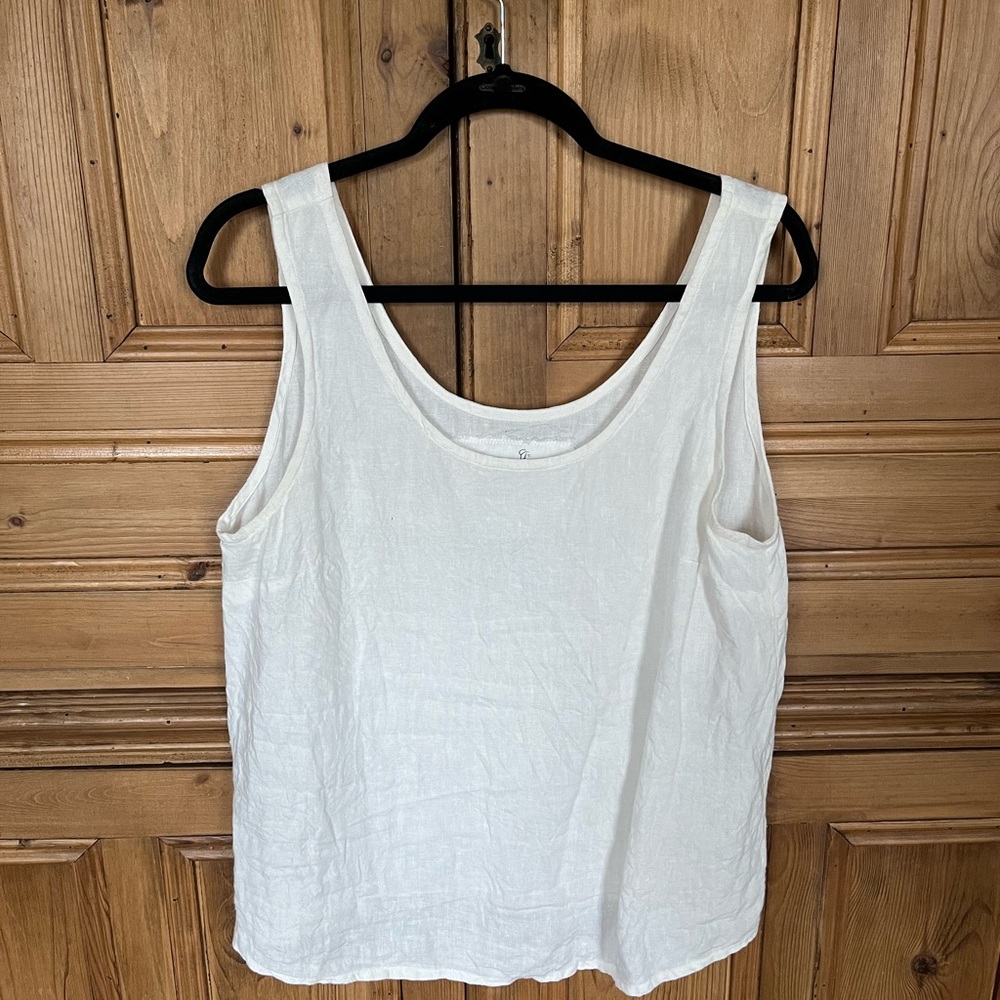 Notperfectlinen Porto Tank Top